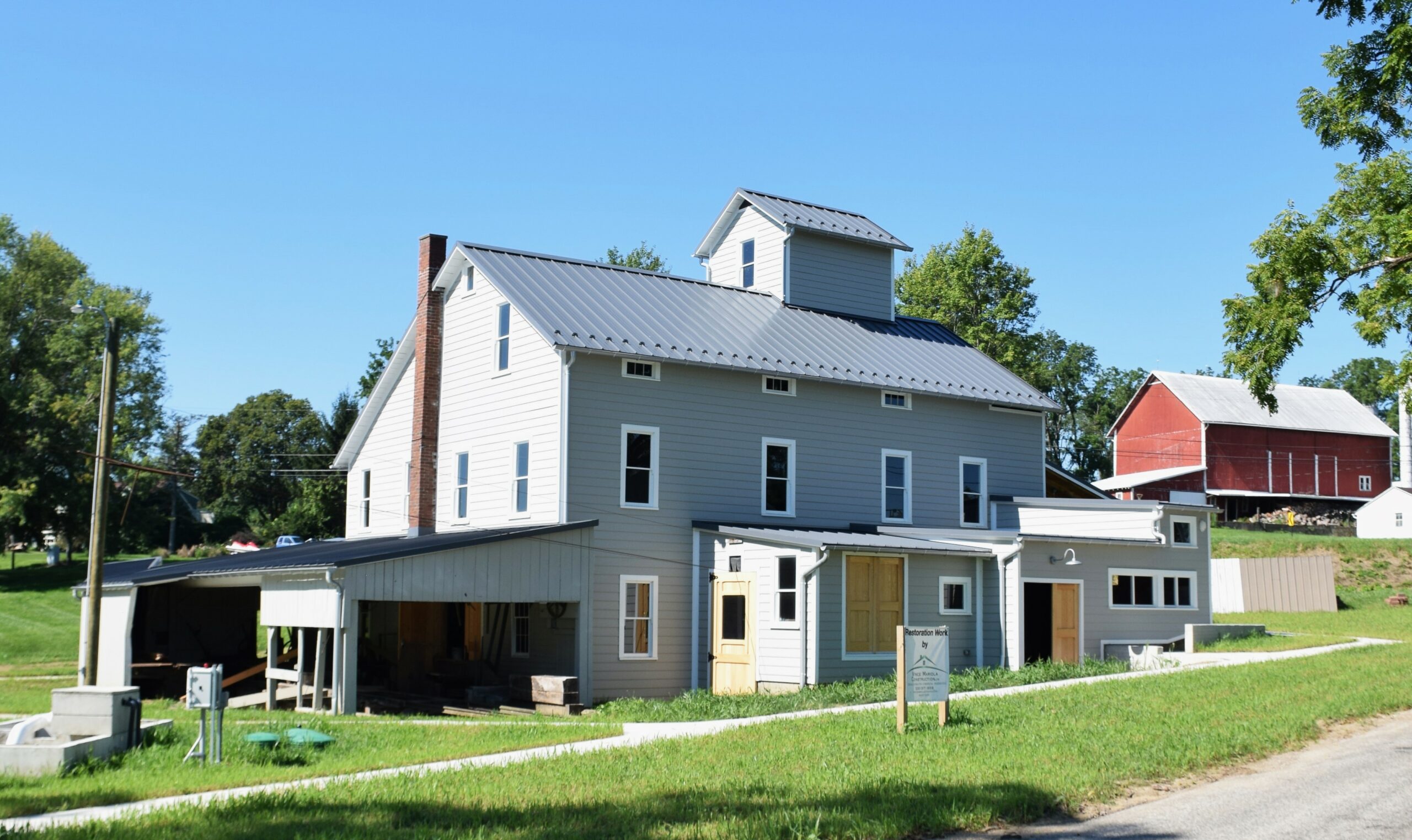 After many years of hard work and partnership, Kister Mill has been completely restored.
